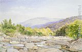Landscape View on Catskill Creek by John William Hill